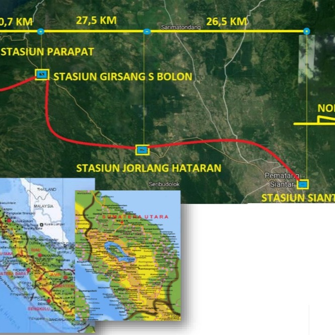 Siantar - Parapat Railway