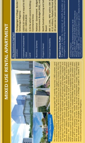 One Page Summary of Mixed Use Rental Apartment