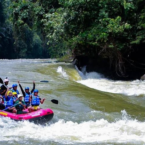 Rafting at Asahan River